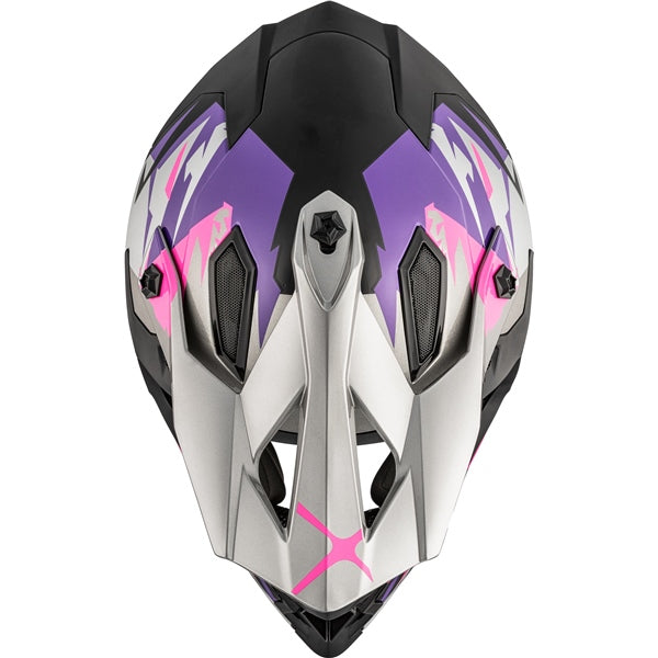 CKX TX319 Off-Road Helmet Jagged Pink/Mauve M - Driven Powersports