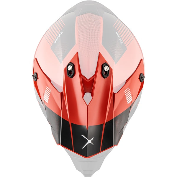CKX Peak for TX228 Helmet Dart Red One Size Fits All - Driven Powersports
