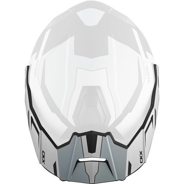 CKX Peak for Razor & Razor-X Helmet Slant Razor/Razor-X Matte Gray One Size Fits All - Driven Powersports
