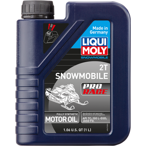 LIQUI MOLY (CS/6) OIL SNOW SYNTHETIC 2T 1L Front - Driven Powersports