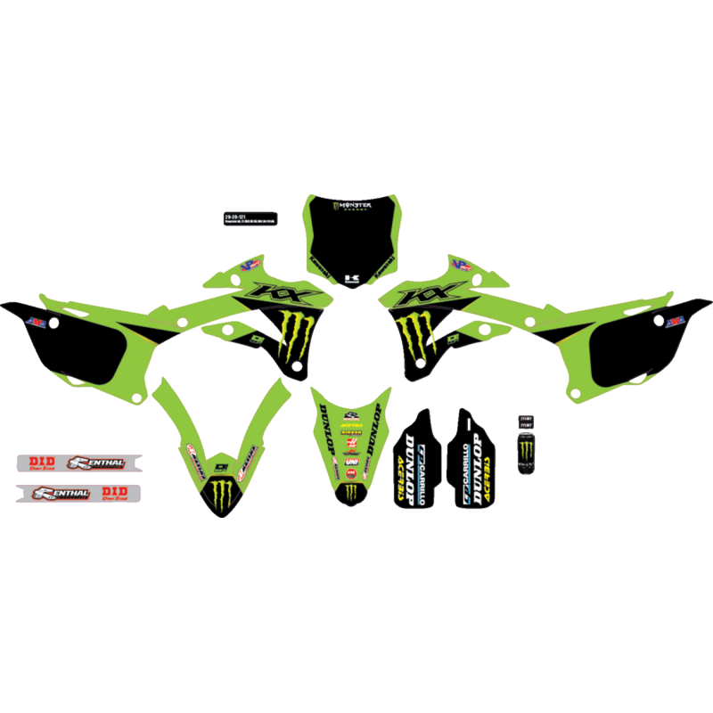 D'COR VISUALS GRAPHIC KIT 21 MEK Front - Driven Powersports