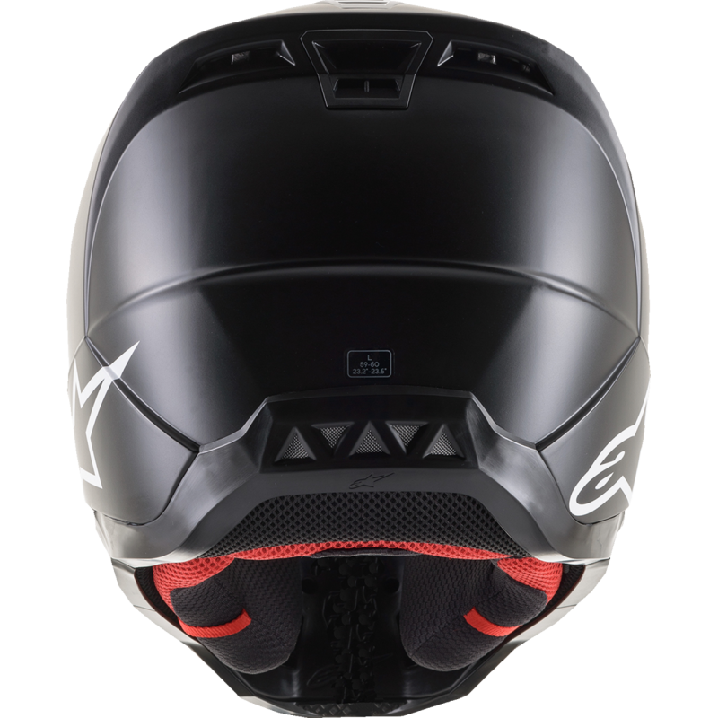 ALPINESTARS HELMET SM5 SOLID Black Back - Driven Powersports