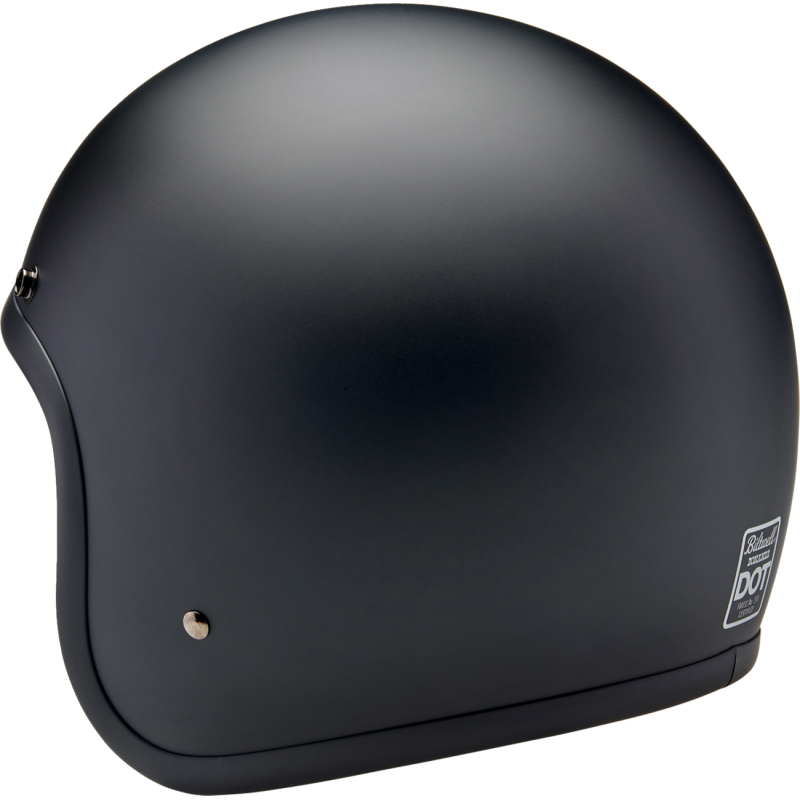 BILTWELL HELMET BONANZA Flat Black Other - Driven Powersports
