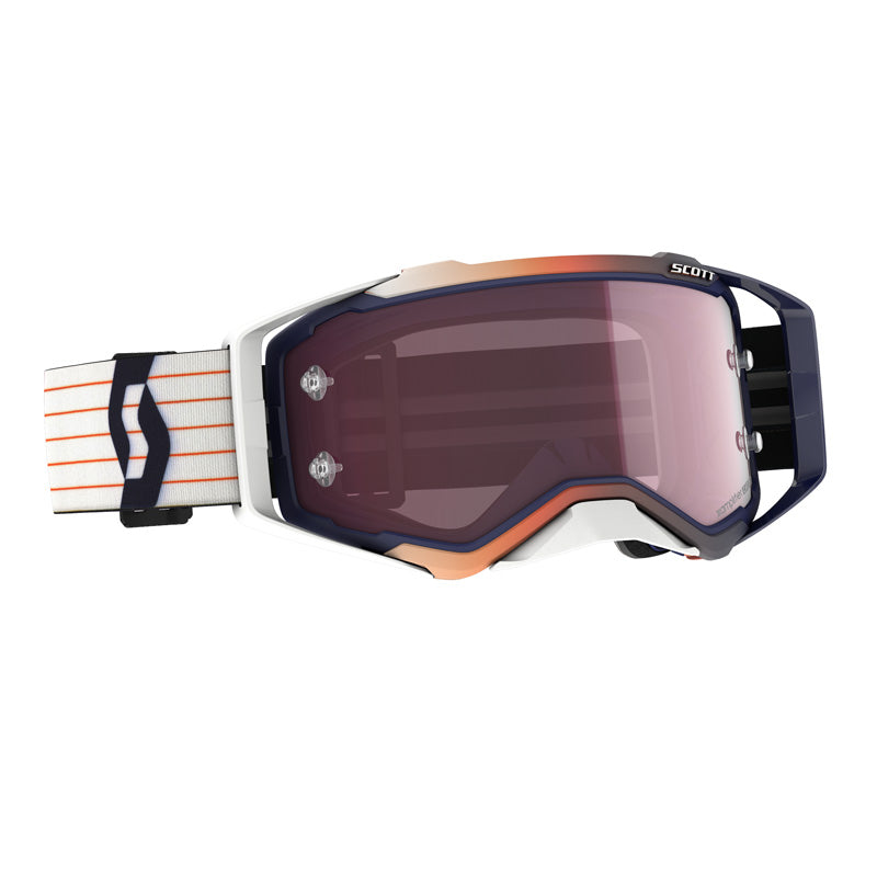 SCOTT USA PROSPECT AMPLIFIER MX GOGGLES (BLUE/WHITE - PINK WORKS) Blue/White - Driven Powersports