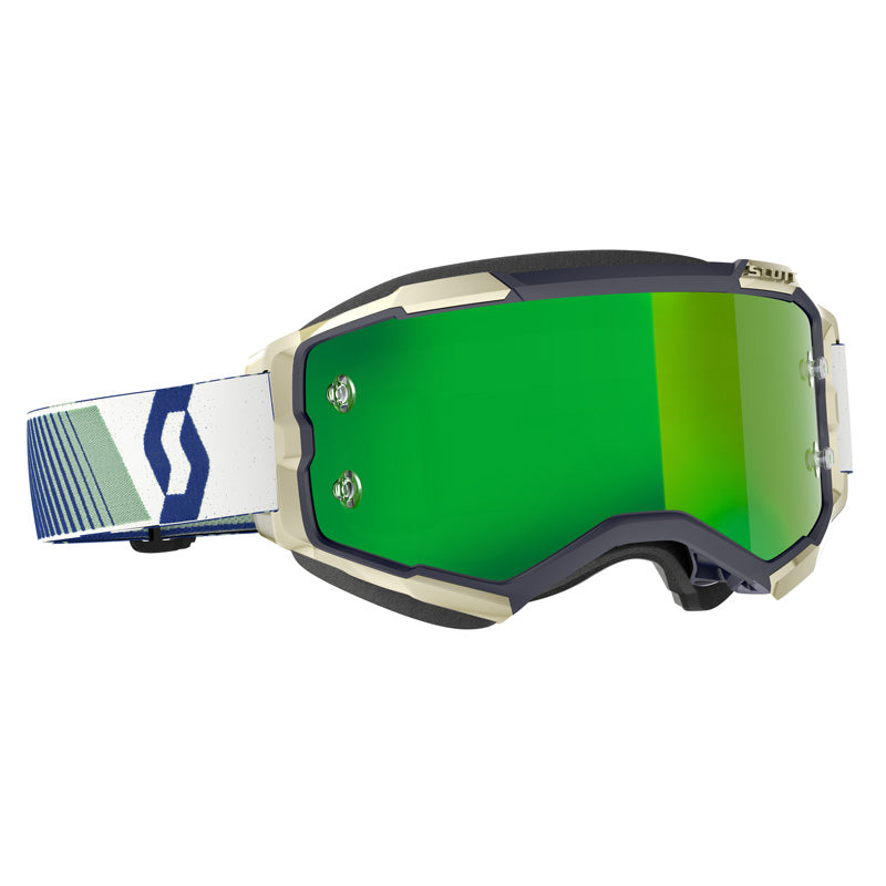 SCOTT USA FURY GOGGLES BLUE/GREEN - GREEN CHROME WORKS Blue/Green Green - Driven Powersports