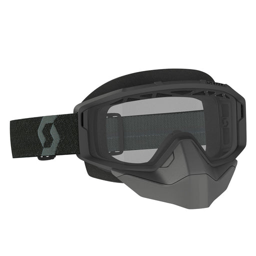 SCOTT USA PRIMAL SNOWMOBILE GOGGLES (BLACK - CLEAR) Black/Clear - Driven Powersports