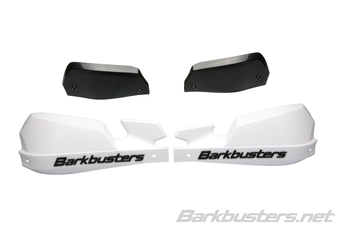 BARKBUSTERS VPS PLASTIC GUARDS ONLY W/VHD. - DRIVEN Canada's Powersports VPS - 003 - 01 - WH