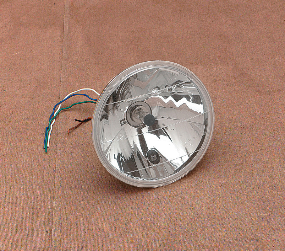 DRAG SPECIALTIES 7" DIAMOND LIGHT W/ H4 BULB DS-280189 Other - Driven Powersports