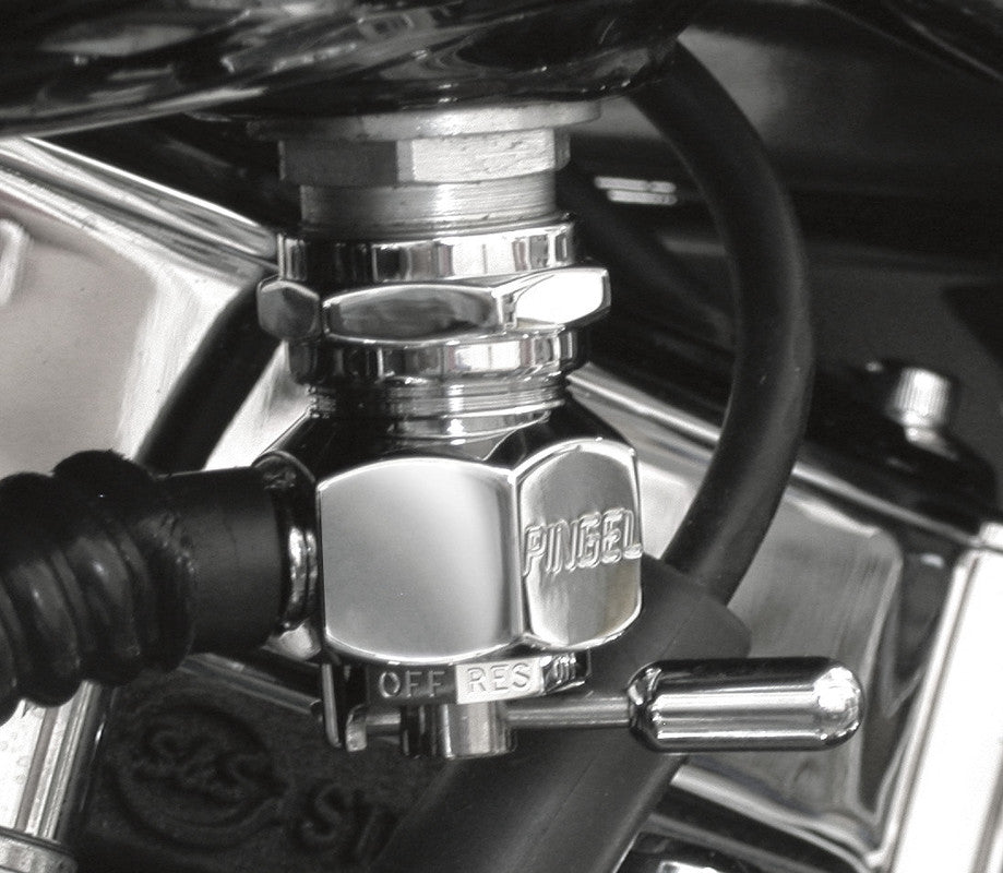 PINGEL 22MM SMOOTH 180DEG INWD/OUTLET G/VALVE Other - Driven Powersports