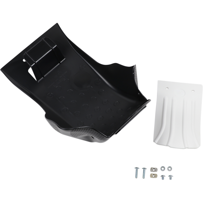 ACERBIS SKID PLATE RMZ250 Black/White 20 Front - Driven Powersports