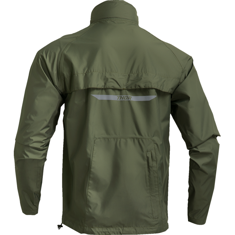 THOR JACKET PACK Army Green Back - Driven Powersports