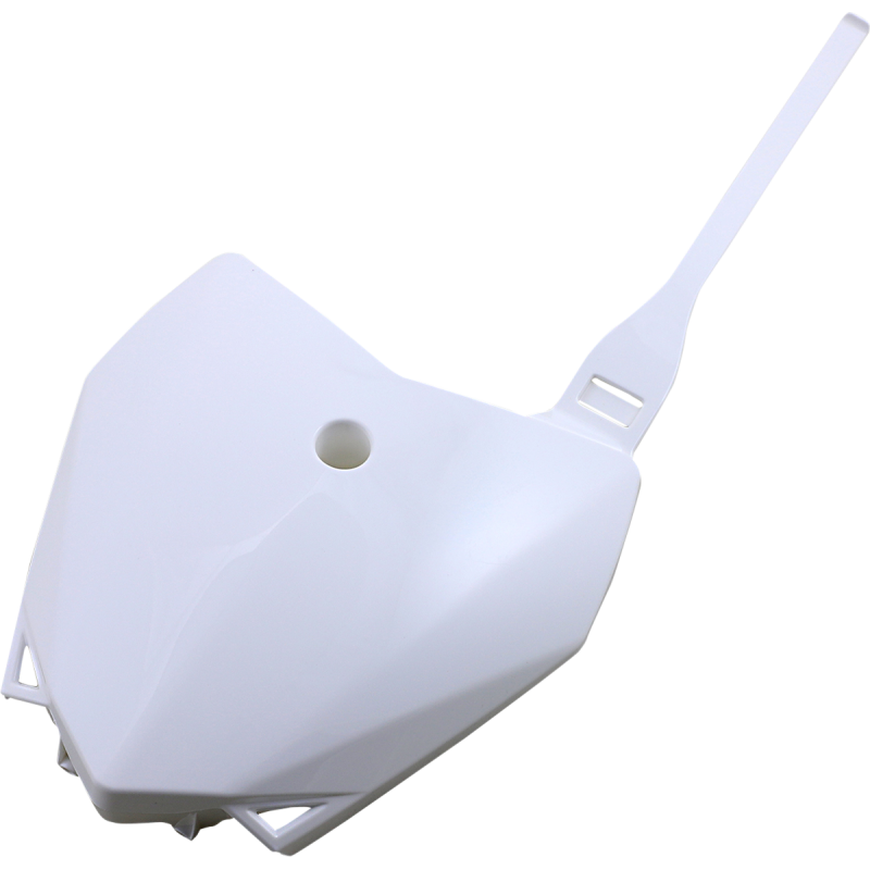 ACERBIS Front # Plate- KLX110/110L:10-22 White Front - Driven Powersports
