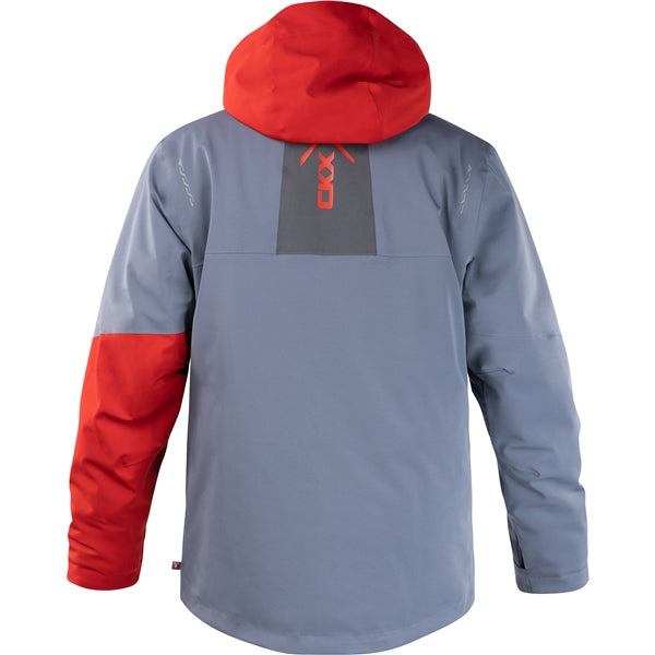 CKX Alaska Men Jacket MY23 - Gray/Red L Gray, Red L - Driven Powersports