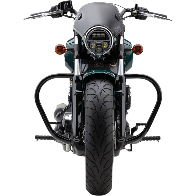 COBRA FREEWAY BARS SCOUT Black Application Shot - Driven Powersports