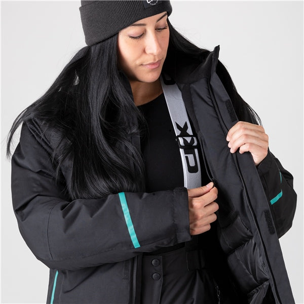 CKX Journey Women Jacket MY24 M Turquoise - Driven Powersports