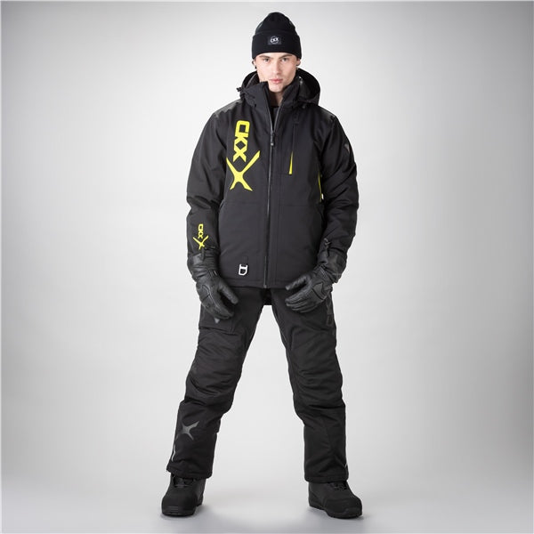 CKX Alaska Men Jacket Black/Yellow L - Driven Powersports