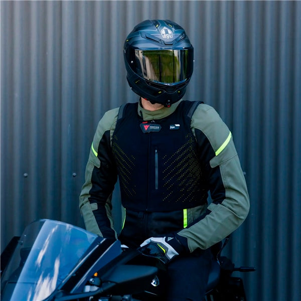 Dainese Smart Air Airbag Vest - Unisex Black XS-S - Driven Powersports