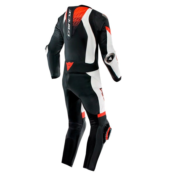 Dainese Laguna Seca 6 Suit - Men Black/White/Red 44 - Driven Powersports