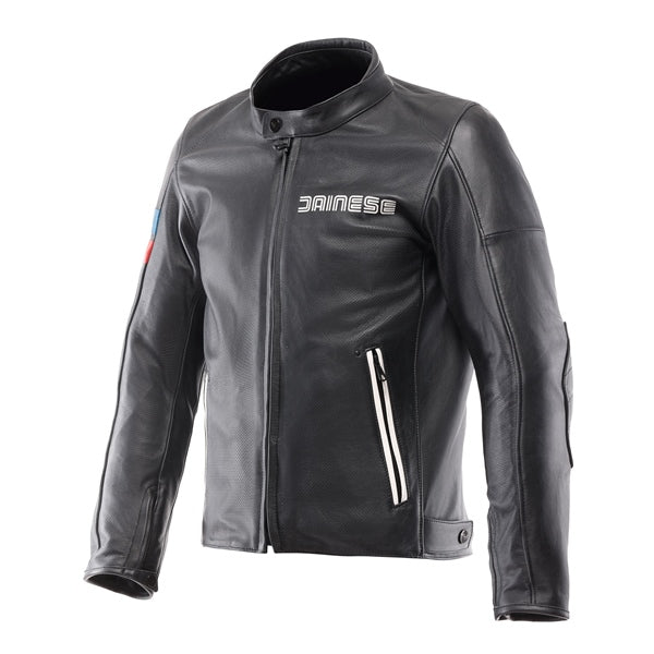 Dainese Perforated Leather Leggenda Jacket - Men Black 46 - Driven Powersports
