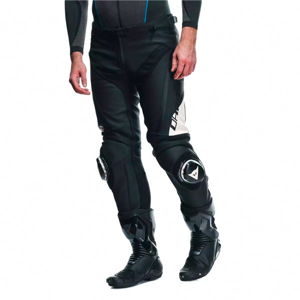 Dainese Delta 4 Pants - Men Black/White 44 - Driven Powersports