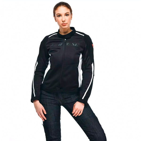 Dainese Hydraflux 2 Air D-Dry Jacket - Women Black/White 38 - Driven Powersports