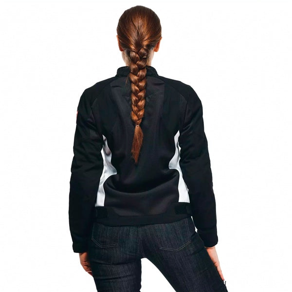 Dainese Hydraflux 2 Air D-Dry Jacket - Women Black/White 38 - Driven Powersports
