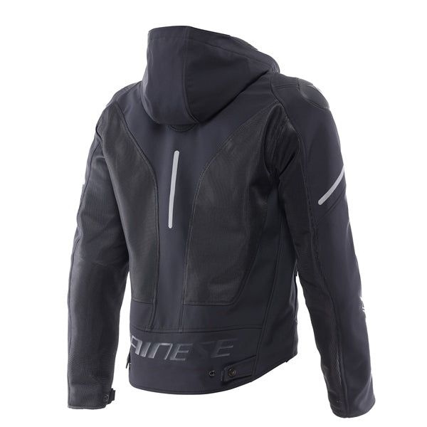Dainese Super Sprint Air Text Jacket - Women Black/White 40 - Driven Powersports