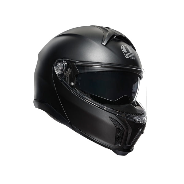 AGV HELM T-MODULAR SOLID Matte Black 2XL - Driven Powersports