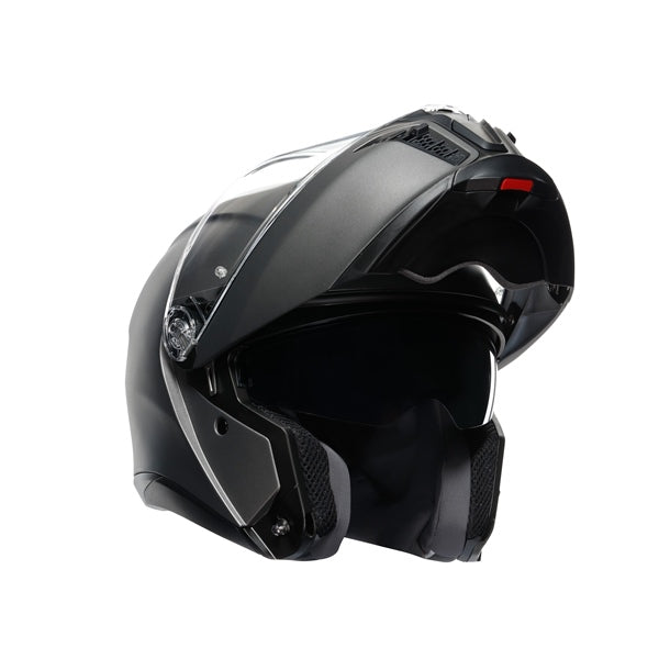AGV HELM T-MODULAR SOLID LUNA Matte Gray 2XL - Driven Powersports
