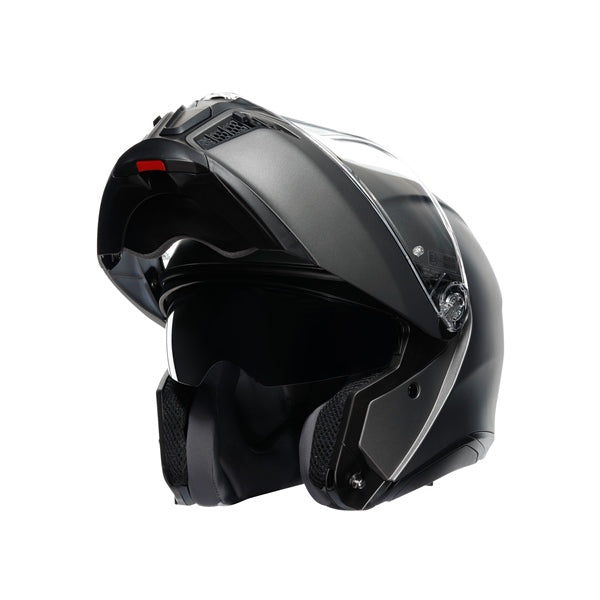AGV HELM T-MODULAR SOLID LUNA Matte Gray 2XL - Driven Powersports