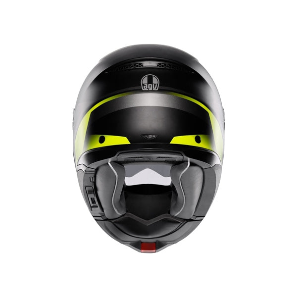 AGV HELM T-MODULAR PERCEP MAT BK/FLUO Yellow 2XL - Driven Powersports