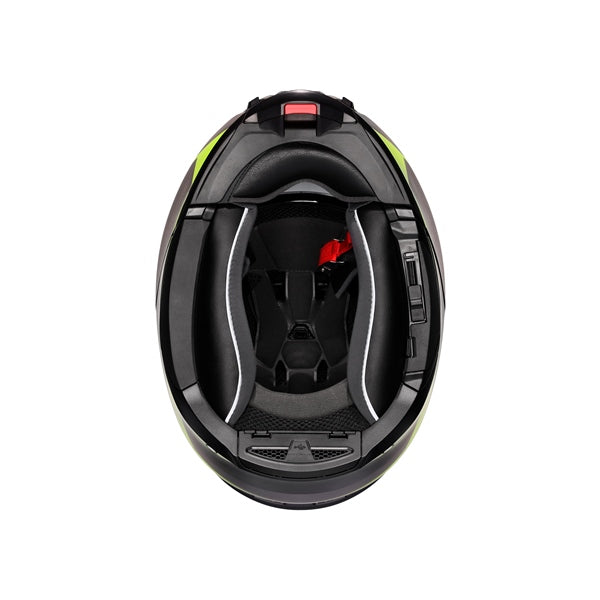 AGV HELM T-MODULAR PERCEP MAT BK/FLUO Yellow 2XL - Driven Powersports