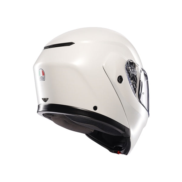 AGV HELM S-MODULAR MONO MAT MATERIA White 2XL - Driven Powersports