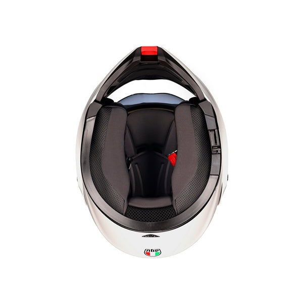 AGV HELM S-MODULAR MONO MAT MATERIA White 2XL - Driven Powersports