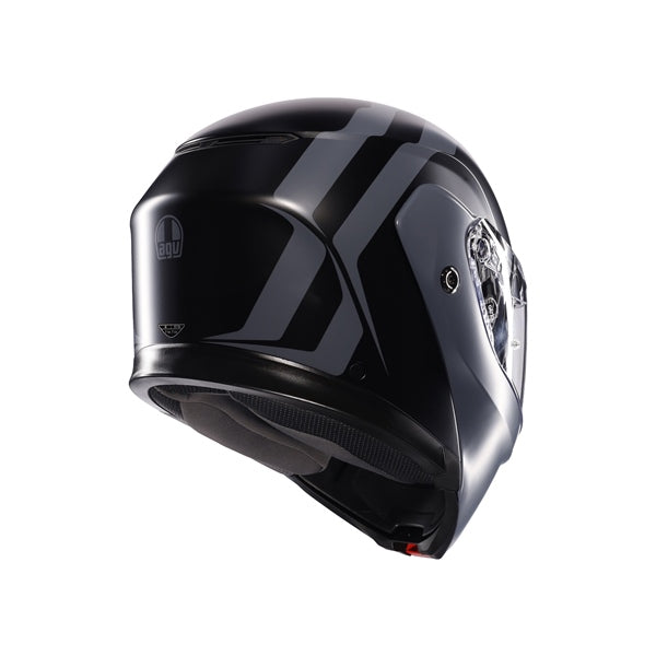 AGV HELM S-MODULAR RESIA Matte Black/Gray 2XL - Driven Powersports