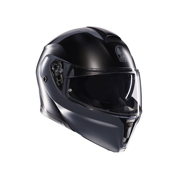 AGV HELM S-MODULAR RESIA Matte Black/Gray 2XL - Driven Powersports
