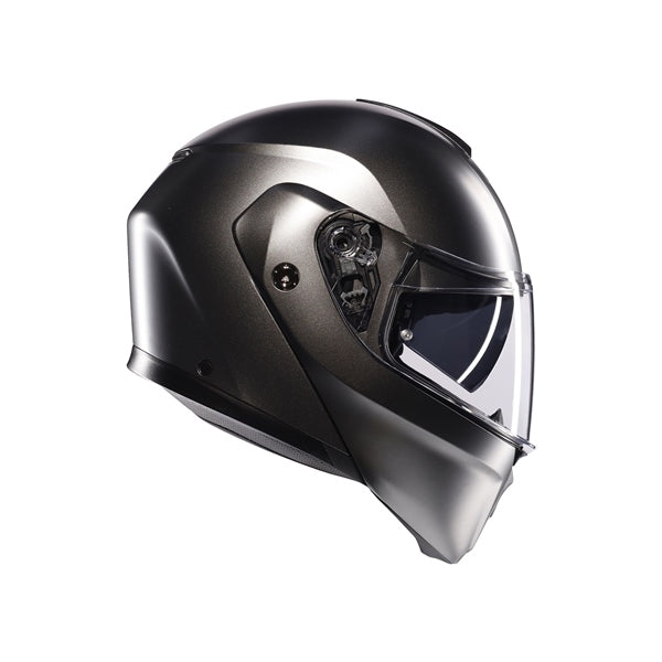 AGV HELM S-MODULAR MONO MAT ASFALTO Gray 2XL - Driven Powersports