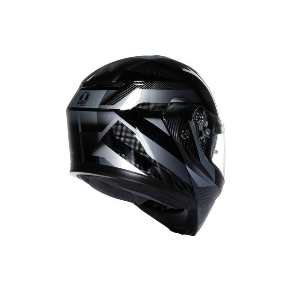AGV HELM S-MODULAR LEDRO Matte Black/Gray 2XL - Driven Powersports
