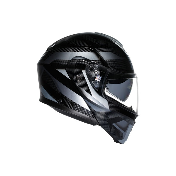 AGV HELM S-MODULAR LEDRO Matte Black/Gray 2XL - Driven Powersports