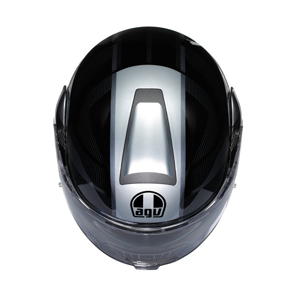 AGV HELM S-MODULAR LEDRO Matte Black/Gray 2XL - Driven Powersports