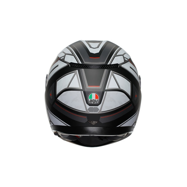AGV HELM K3 RIVIA Matte Black/White 2XL - Driven Powersports