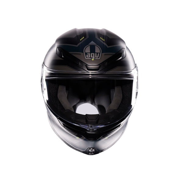 AGV HELM K6 S ENHANCE MAT GY/FLUO Yellow 2XL - Driven Powersports