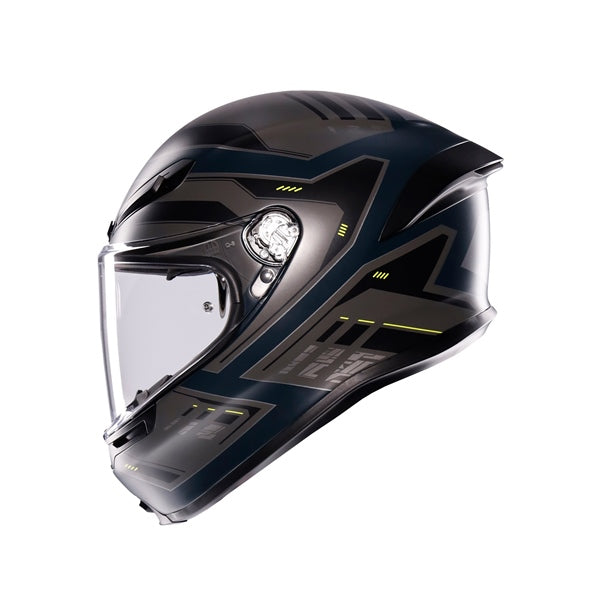 AGV HELM K6 S ENHANCE MAT GY/FLUO Yellow 2XL - Driven Powersports