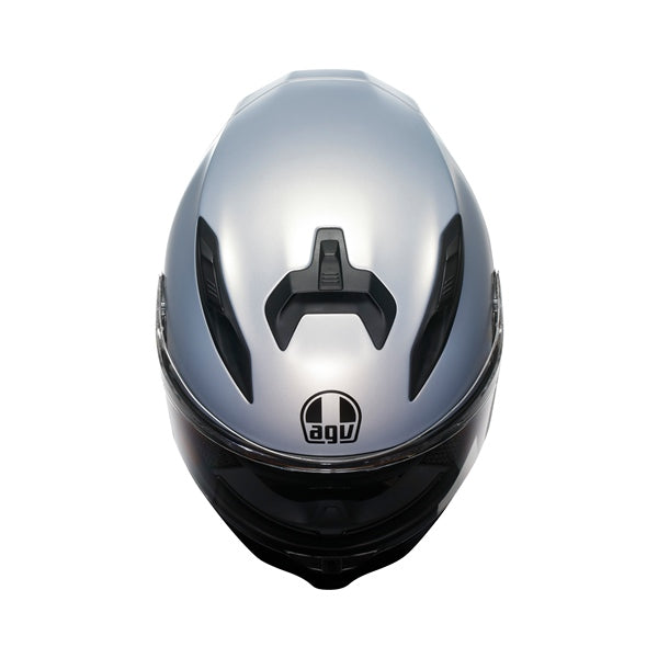 AGV HELM K7 MONO MAT PRISMA Silver 2XL - Driven Powersports