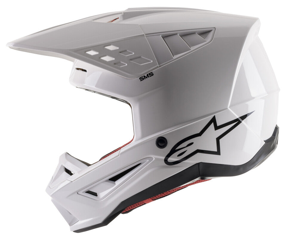 ALPINESTARS HELMET SM5 SOLID White Other - Driven Powersports