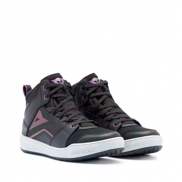 Dainese Suburb D-WP Shoes - Women Black/White/Purple 36 - Driven Powersports