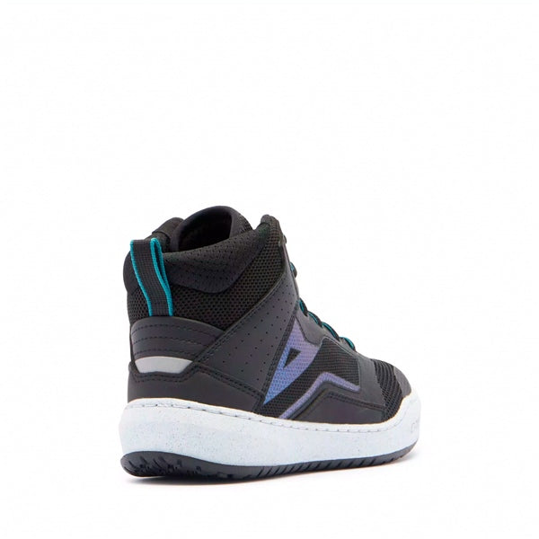 Dainese Suburb Air Shoes - Women Black/White/Blue 36 - Driven Powersports