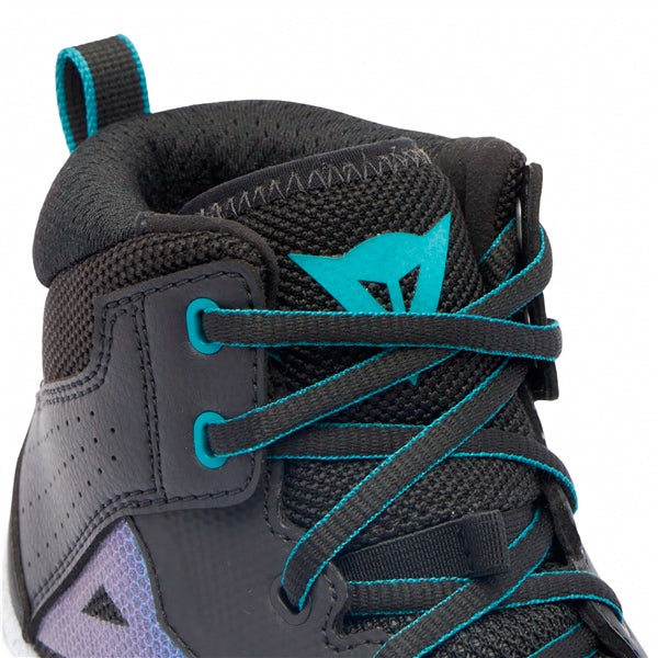 Dainese Suburb Air Shoes - Women Black/White/Blue 36 - Driven Powersports