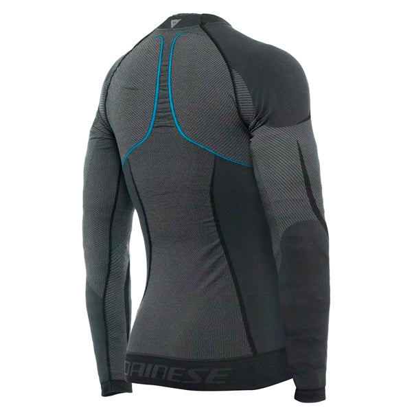 Dainese Dry LS - Long Sleeve Base Layer - Men Black/Blue XS-S - Driven Powersports