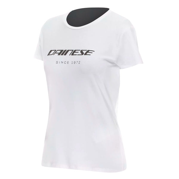 Dainese Essence Wordmark T-Shirt - Women White XS - Driven Powersports